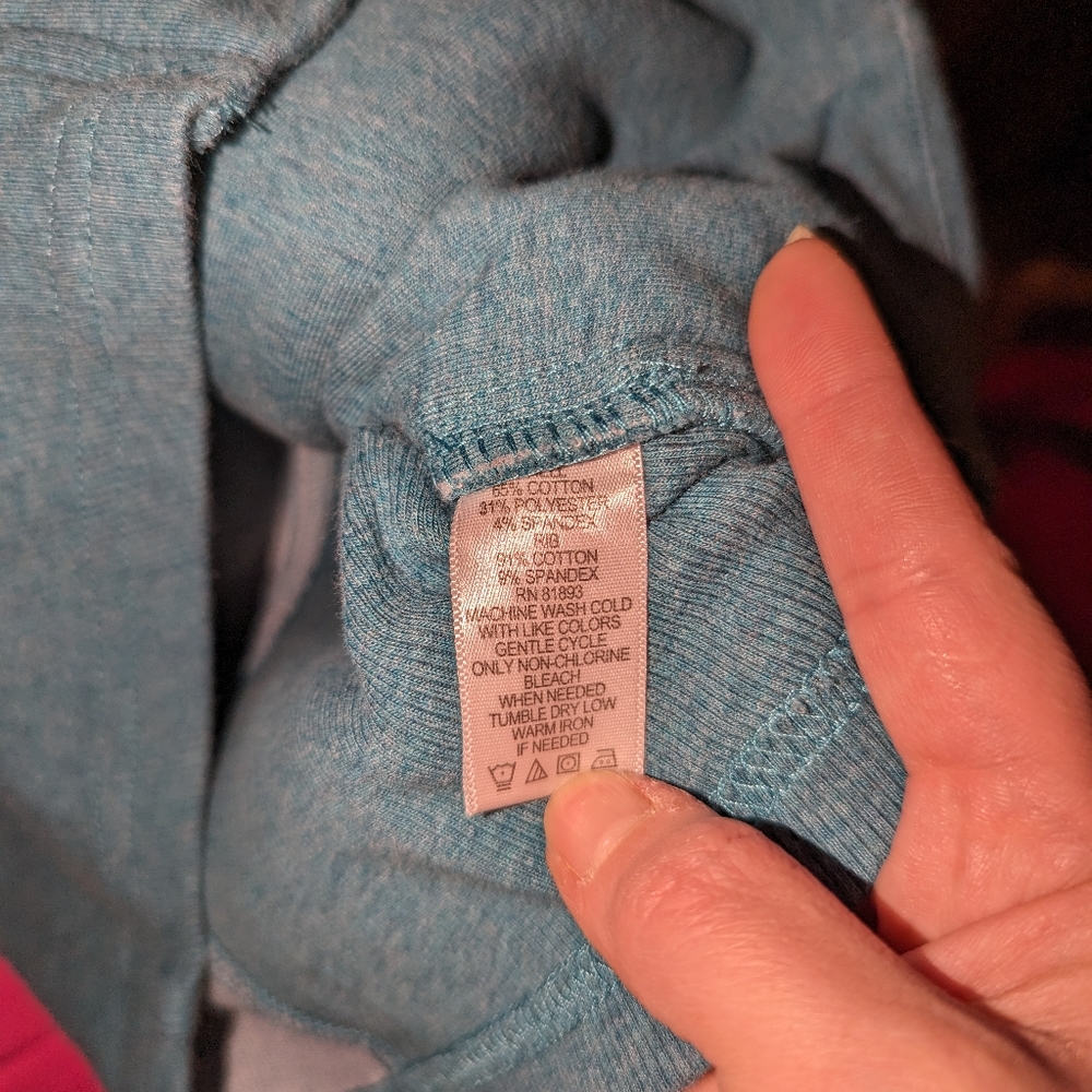 H By Halston French Terry Moto Flyaway Fitted Ribbed Asymmetrical Jacket 0 - Picture 7 of 8